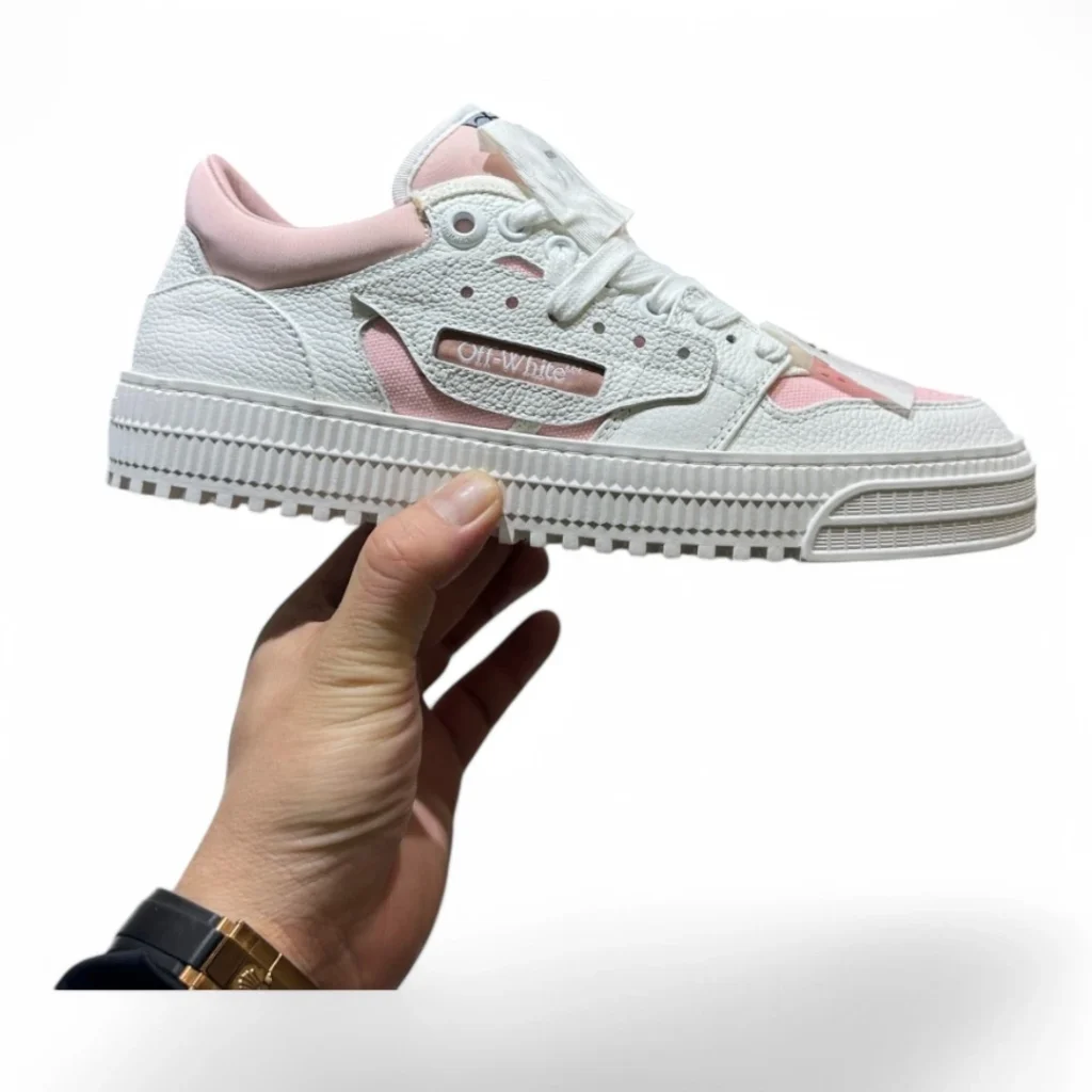 OFF-WHITE out of office white and pink
