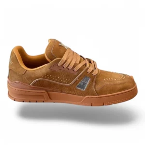 LOUIS VUITTON trainer brown