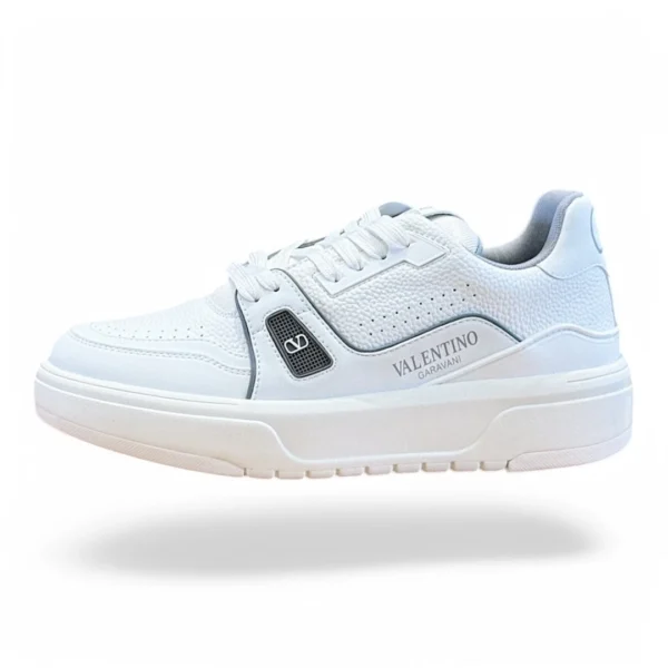 VALENTINO one stud white and grey