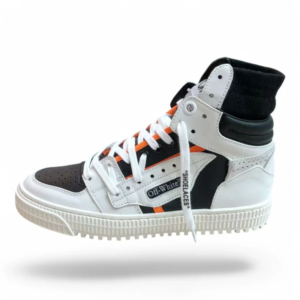 OFF-WHITE out of office high black, white, and orange