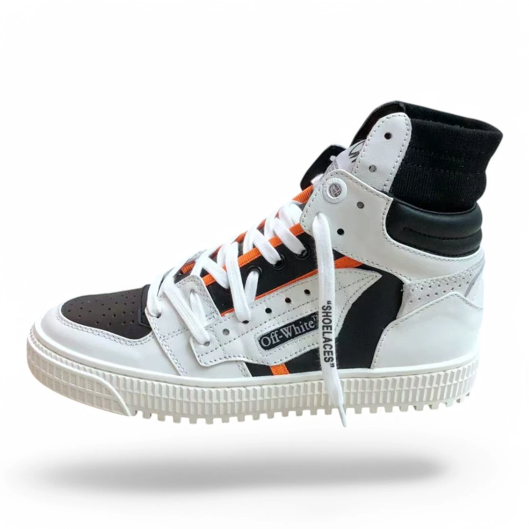 OFF-WHITE out of office high black, white, and orange