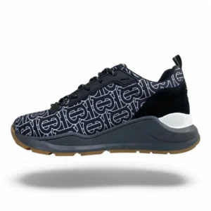BURBERRY arthur sneaker black and white
