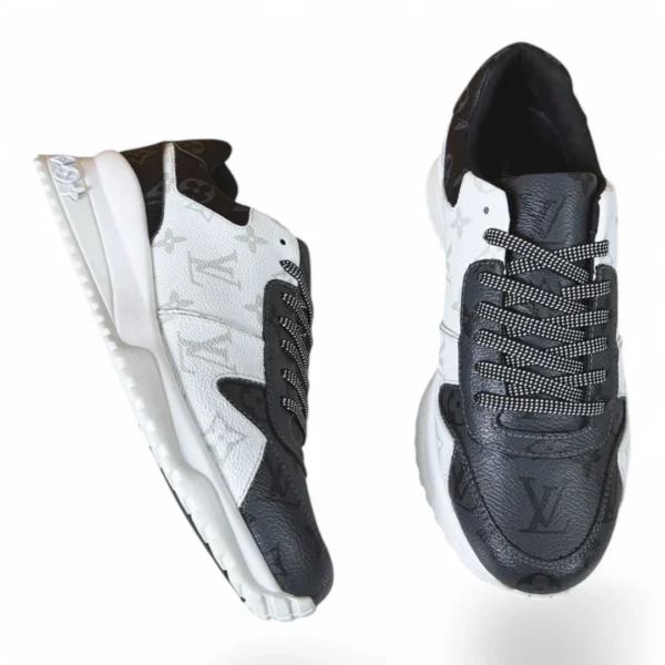 LOUIS VUITTON runaway pulse sneaker black and white