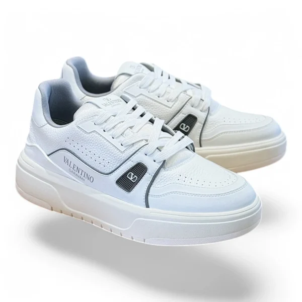 VALENTINO one stud white and grey