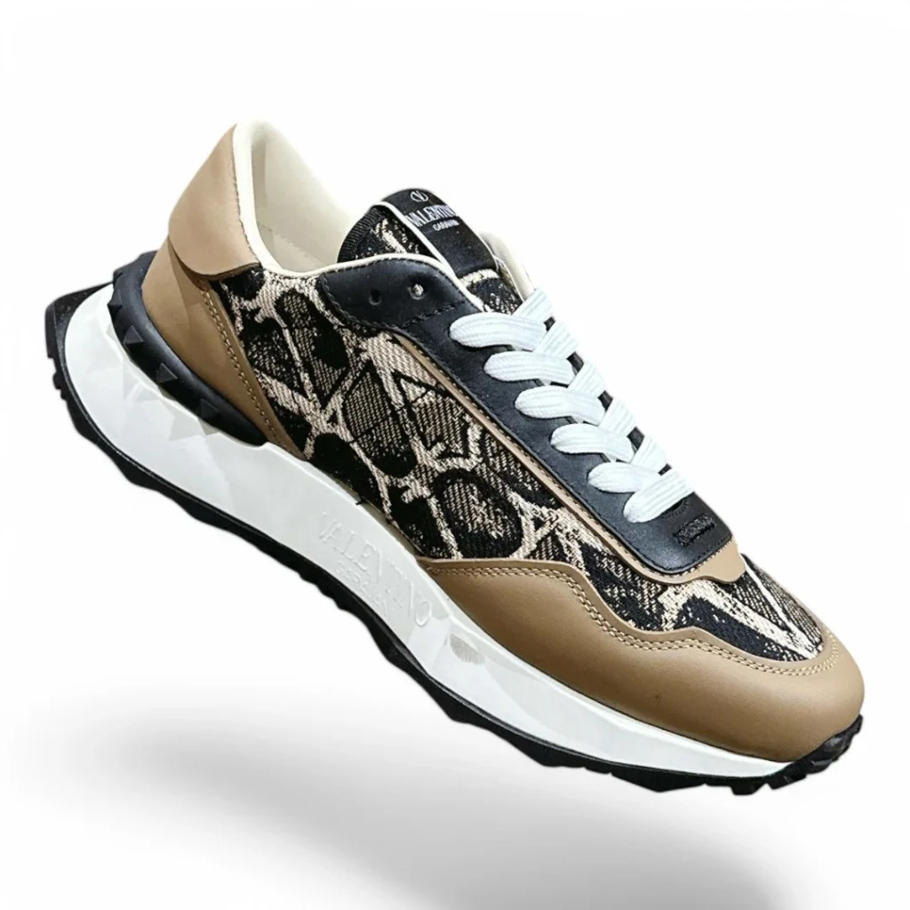 VALENTINO garavani vl7n sneaker brown and black