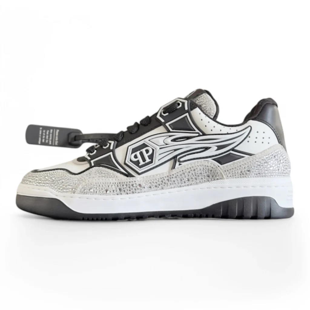 PHILIPP PLEIN phantom kick$ black and white