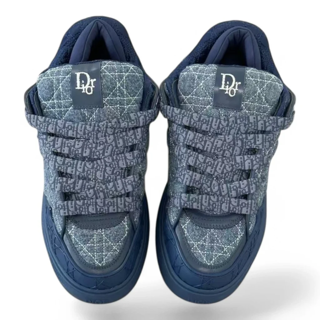 DIOR corolle low-top blue denim