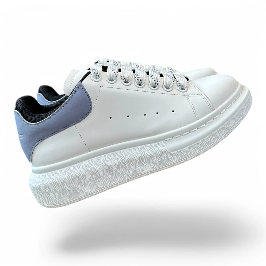 ALEXANDER MCQUEEN oversized sneaker white and lavender