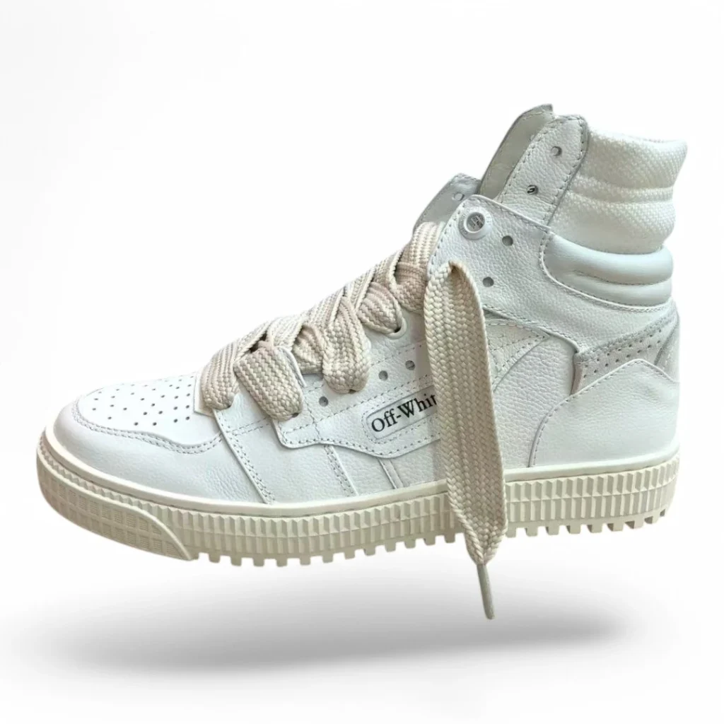 OFF-WHITE out of office high white and beige