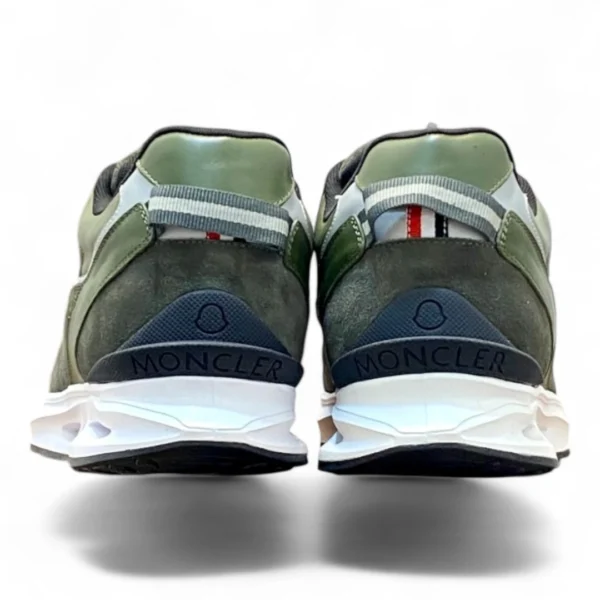 MONCLER trailgrip knit low green and grey