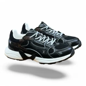 LOUIS VUITTON lv runner tatic black and monogram