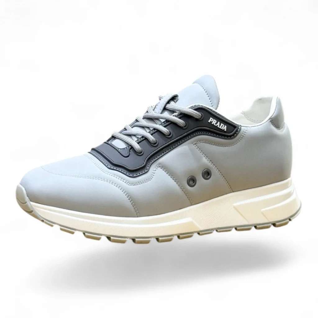 PRADA prax 01 grey and white