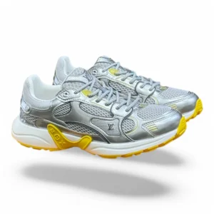 LOUIS VUITTON lv runner tatic silver and yellow