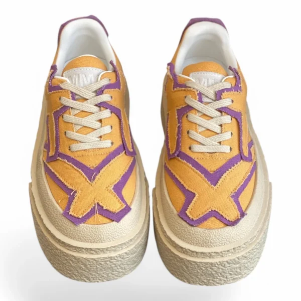 MMY high sole skate shoes sneaker orange