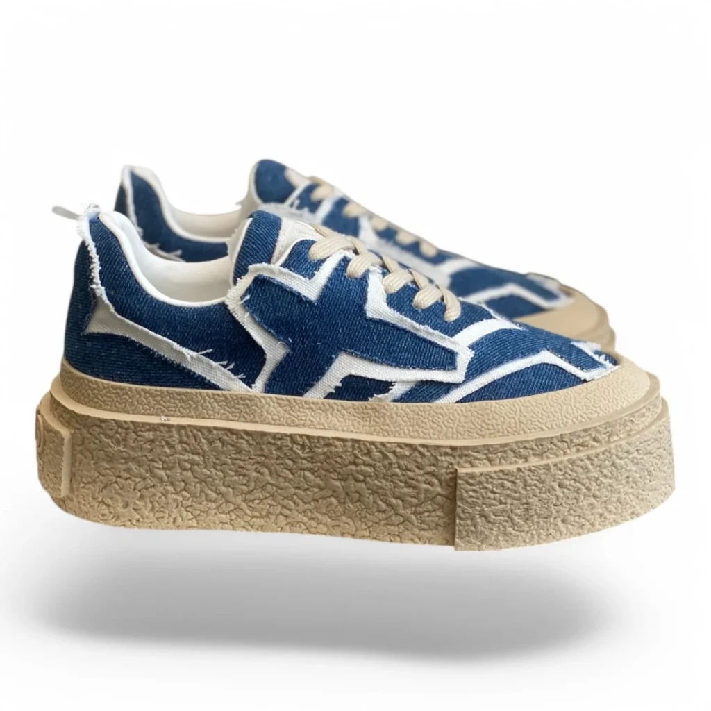 MMY high sole skate shoes sneaker Blue