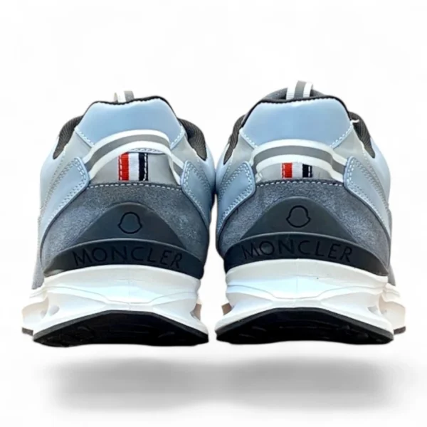 MONCLER trailgrip knit low blue and grey