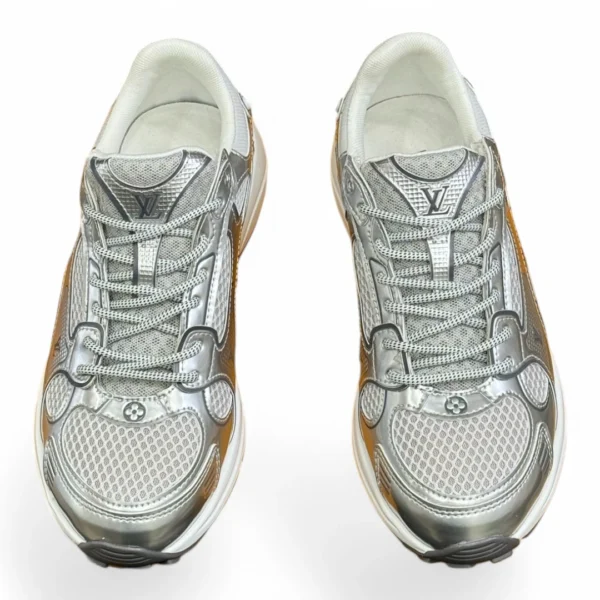 LOUIS VUITTON lv runner tatic silver and grey