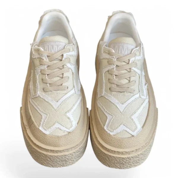 MMY high sole skate shoes sneaker biege