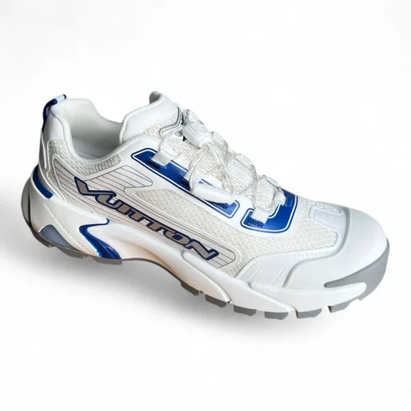 LOUIS VUITTON lv 2.0 sneaker white and blue