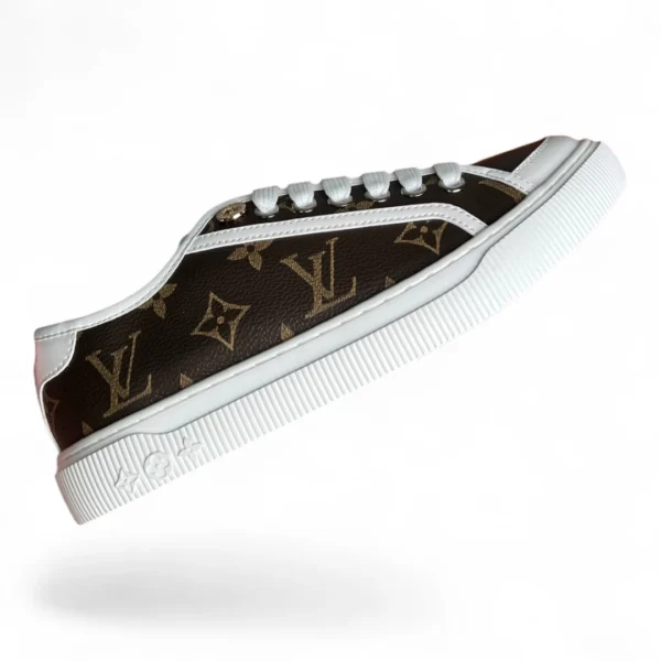 LOUIS VUITTON lv luxembourg samothrace sneaker monogram classic brown