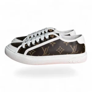LOUIS VUITTON lv luxembourg samothrace sneaker monogram classic brown