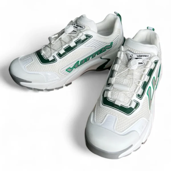 LOUIS VUITTON lv 2.0 sneaker white and green