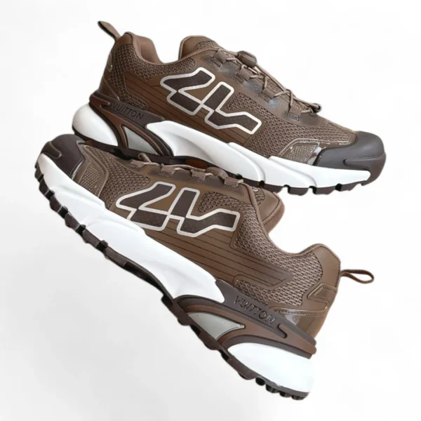 LOUIS VUITTON lv trainer 2.0 sneaker brown monochrome