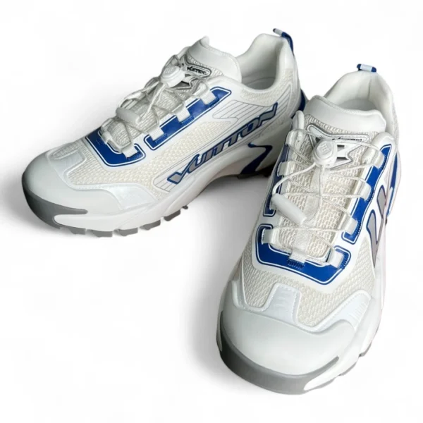 LOUIS VUITTON lv 2.0 sneaker white and blue