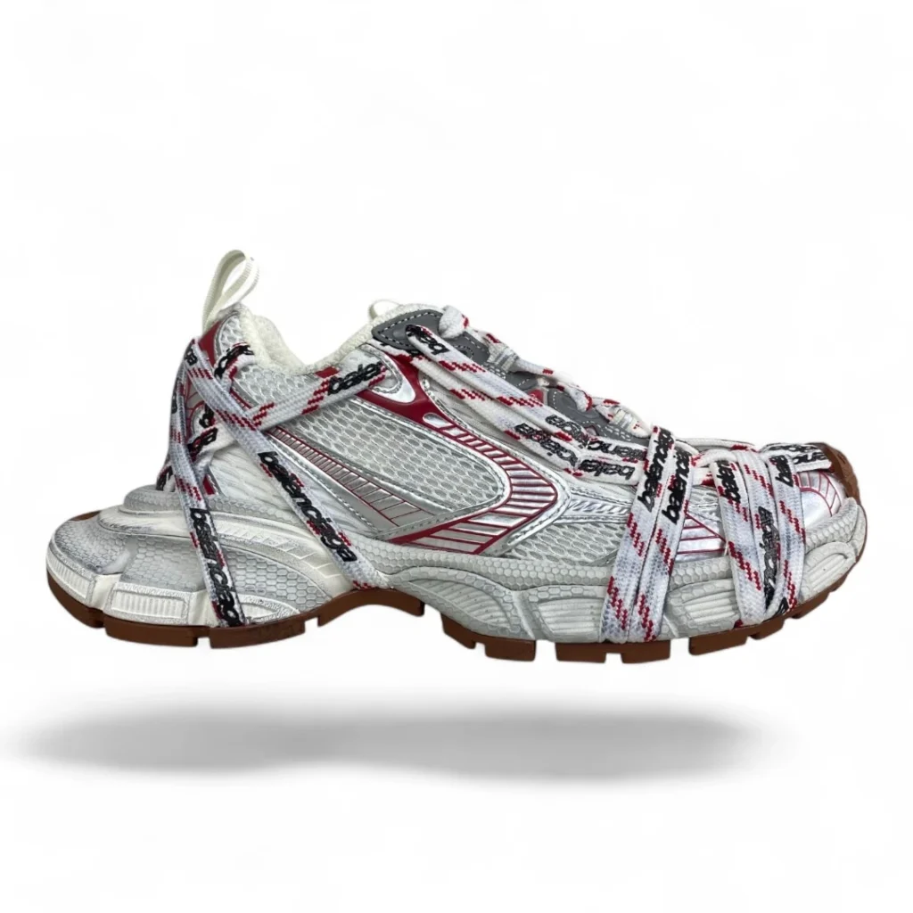 BALENCIAGA track sneaker white and red