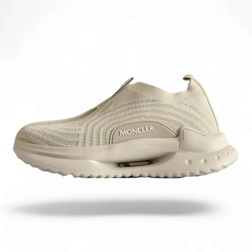MONCLER trailgrip low top sneakers beige