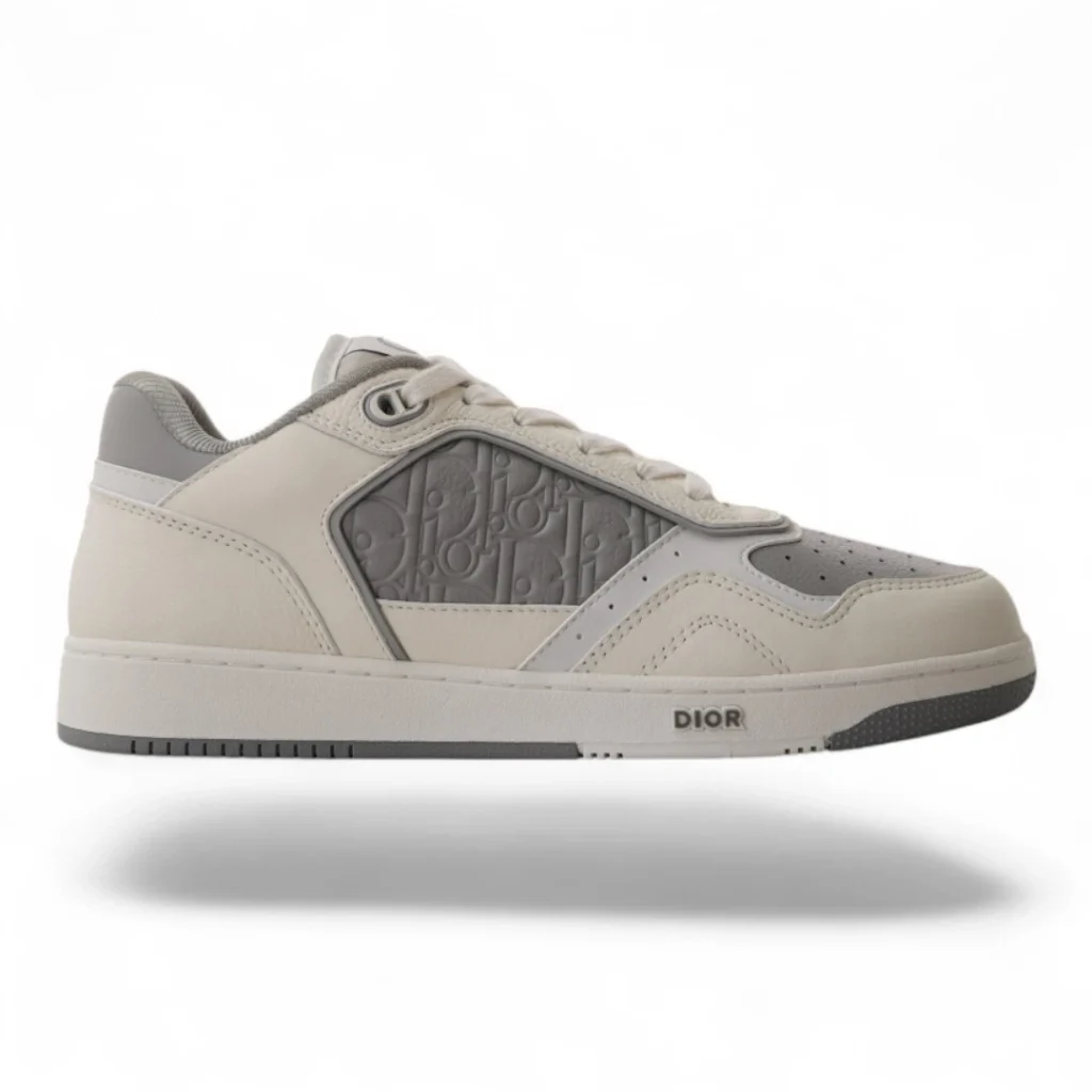 DIOR b27 uptown low-top sneaker white and gray