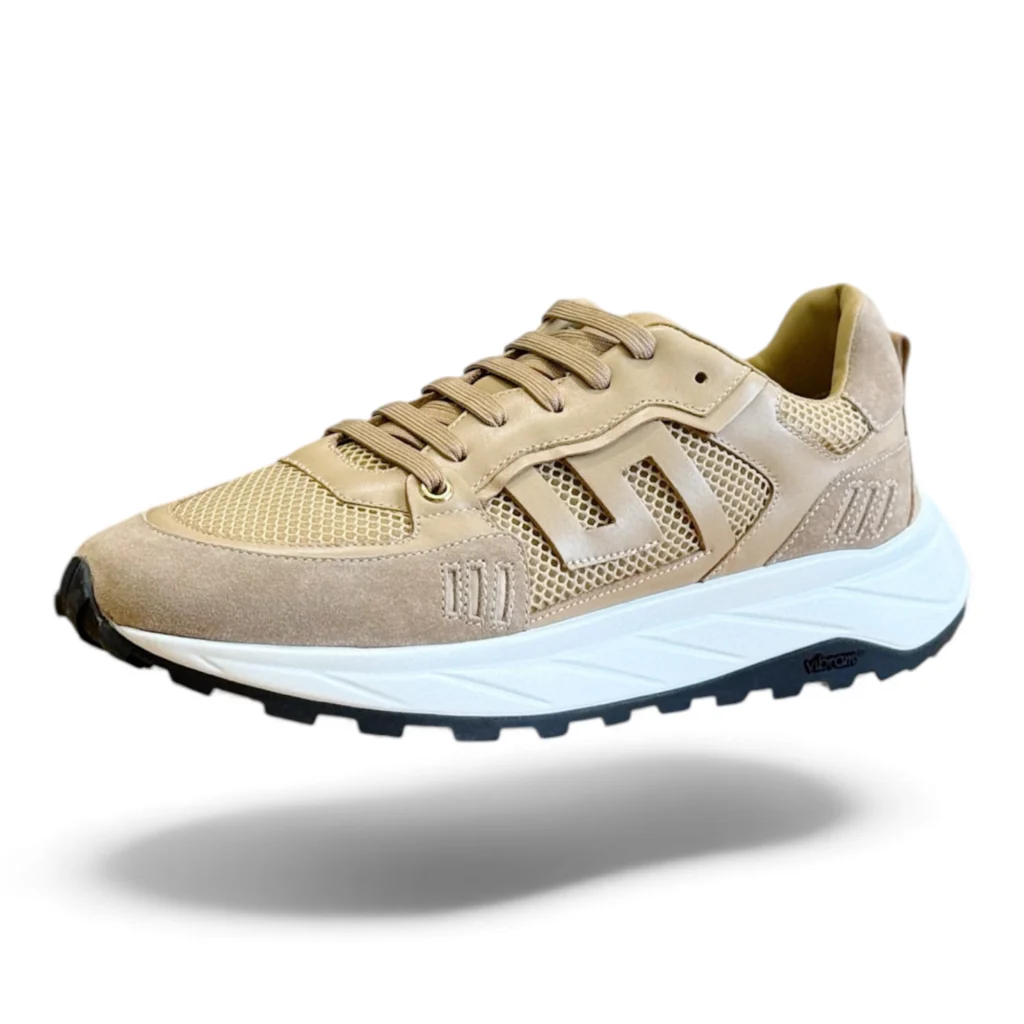 VERSACE low-top sneakers brown