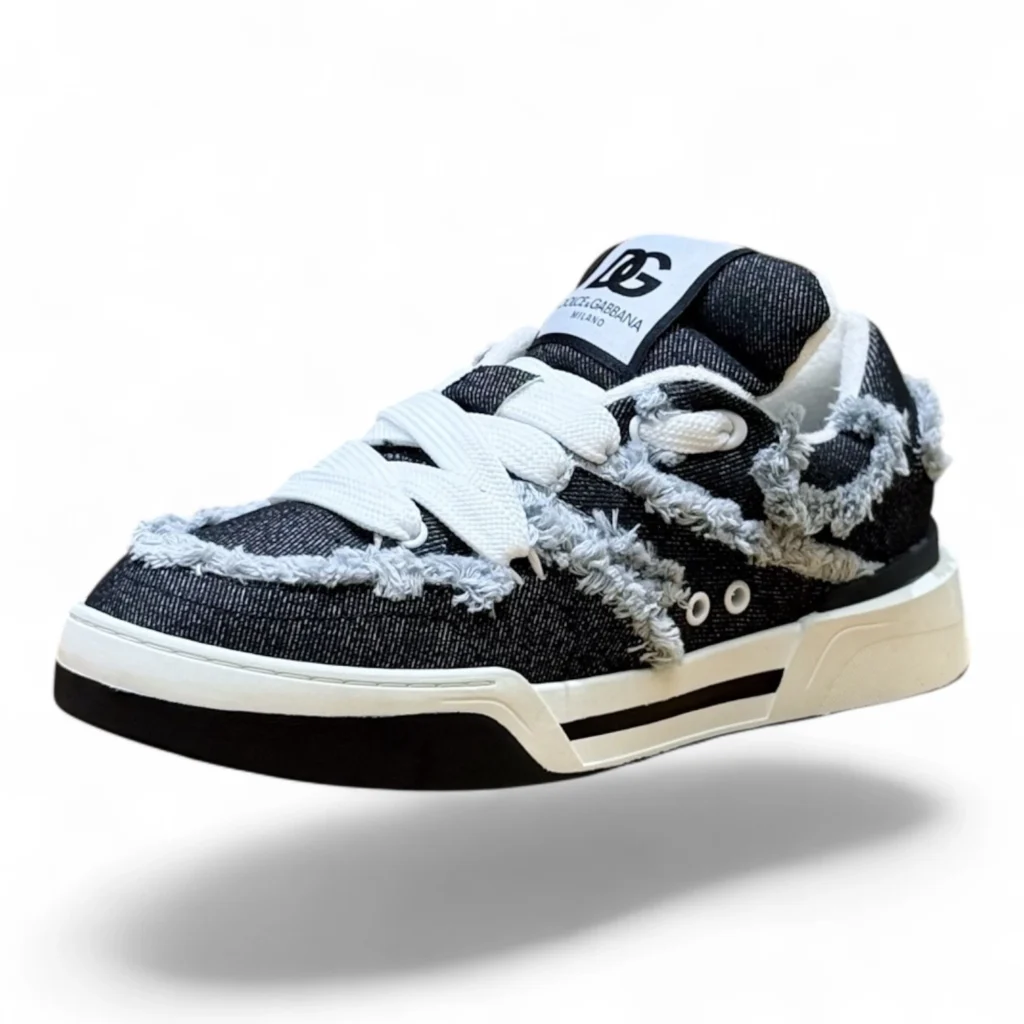 DOLCE&GABBANA new roma black fray trim