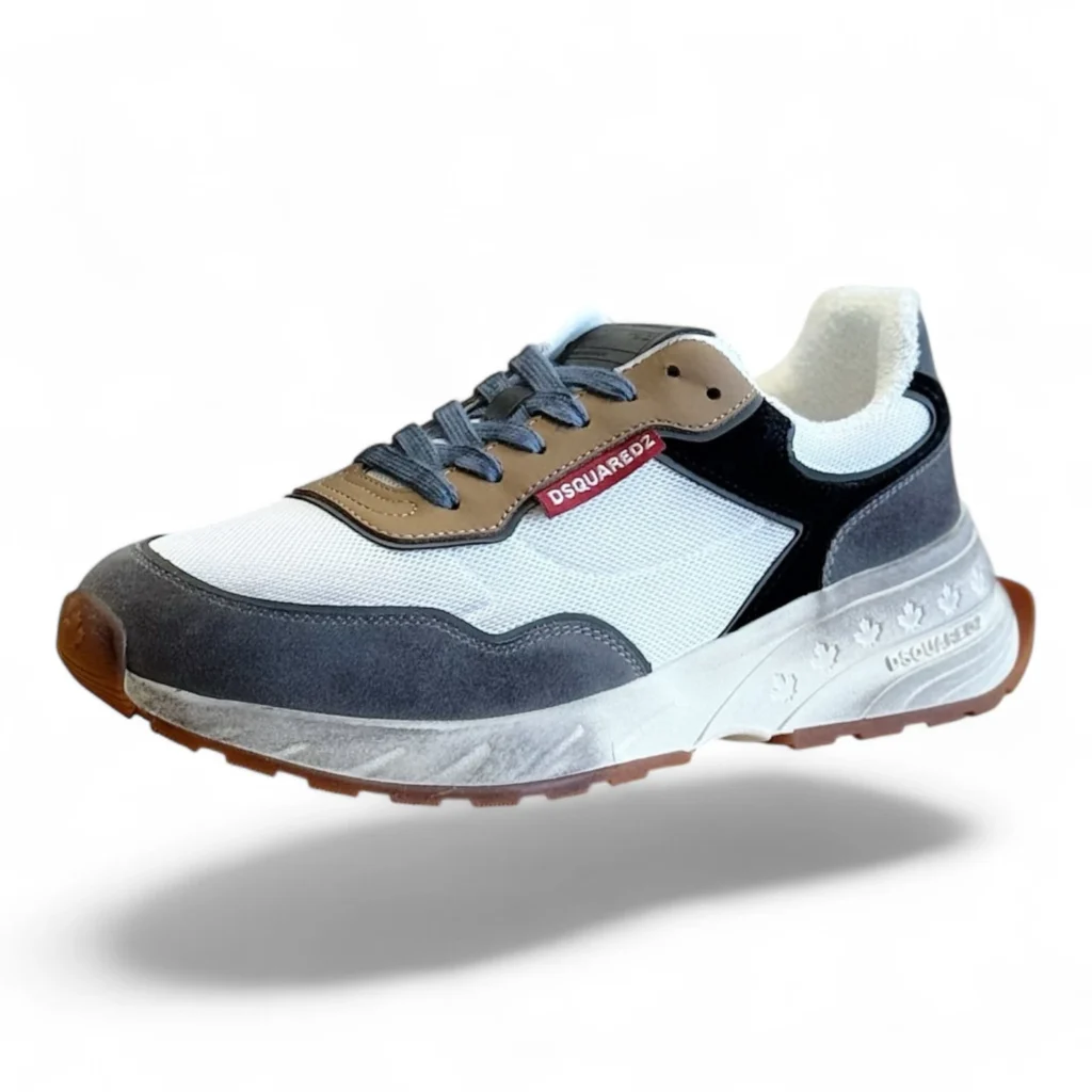 DSQUARED2 bumpy 551 sneaker black and gray