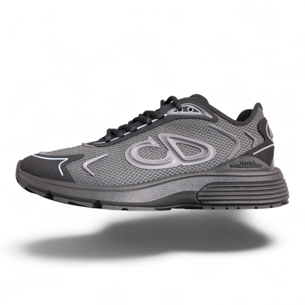 DIOR b44 runner dark grey