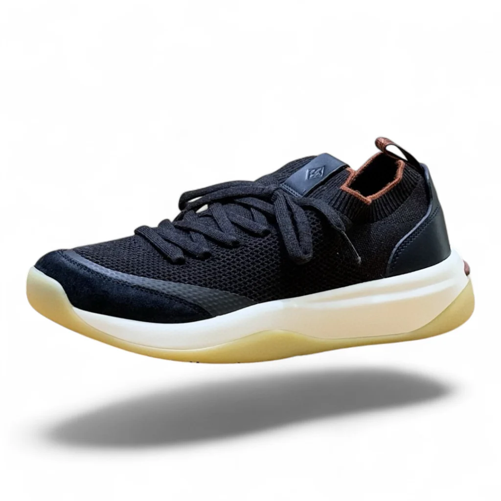 LORO PIANA 360 flexy walk sneakers all black