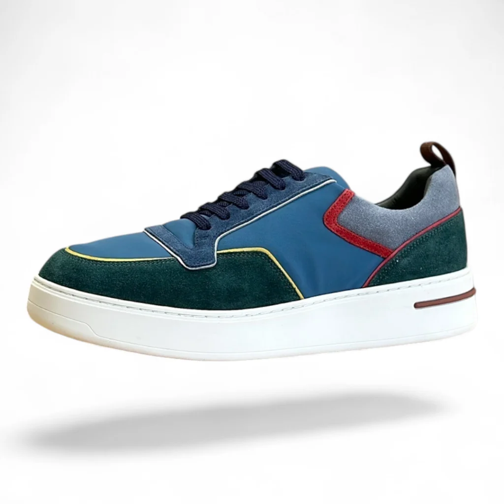 LORO PIANA seaside walk blue&green&red