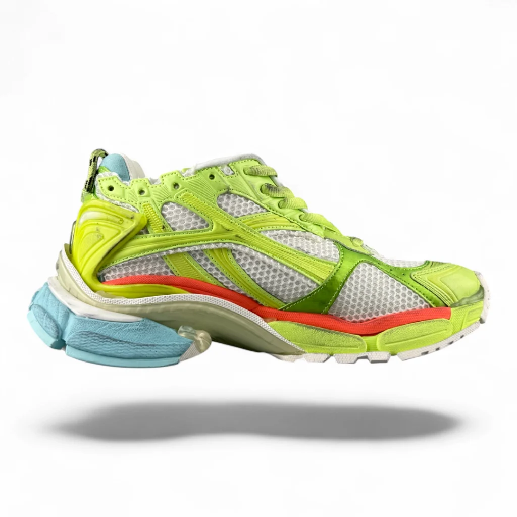 BALENCIAGA runner sneaker neon yellow