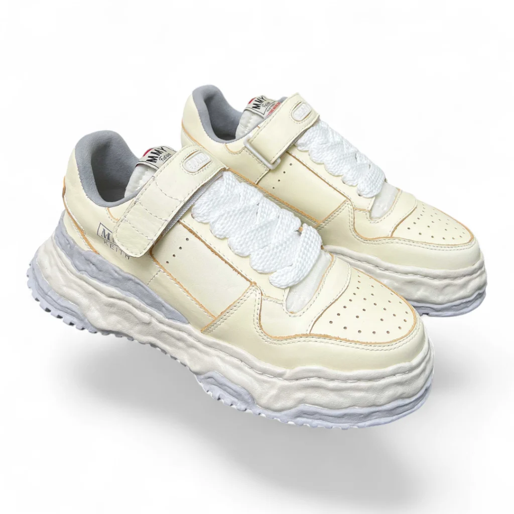 MMY hank low white and beige