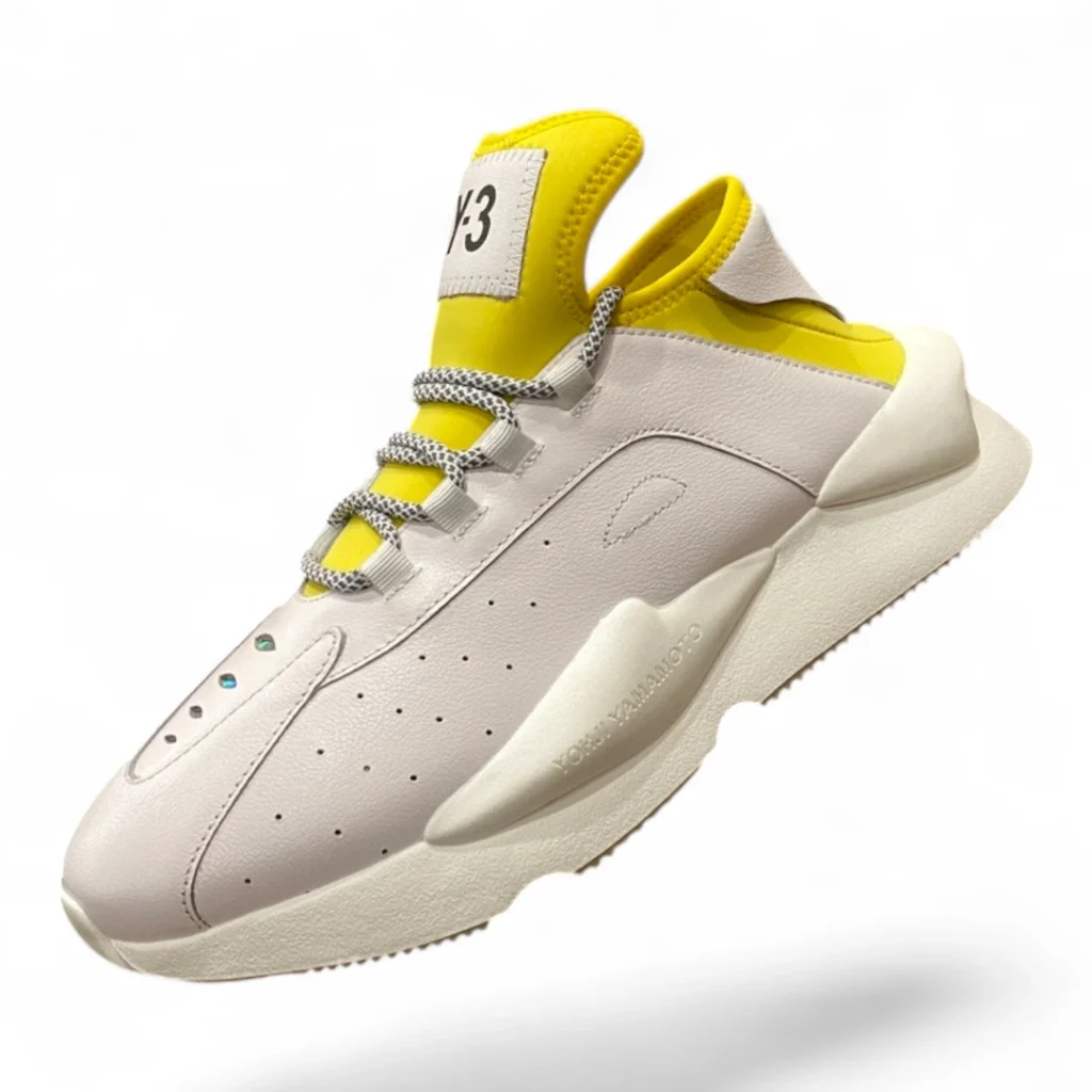 Y-3 orisan sneaker white and yellow