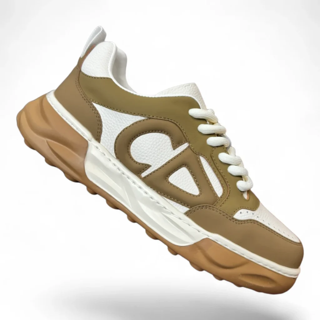 DIOR b57 sneaker brown and white
