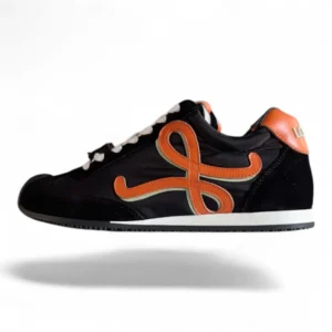 LOEWE ballet runner black and orange