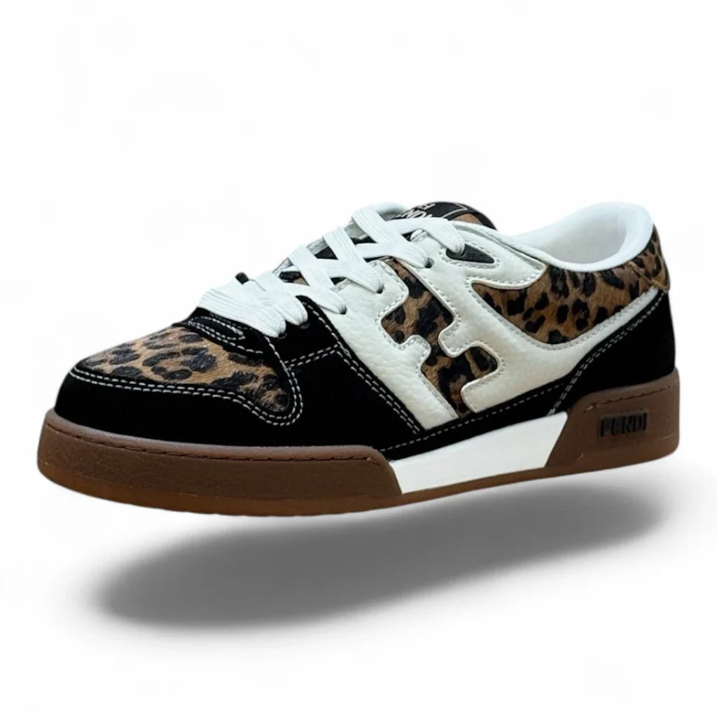 FENDI force leopard brown and black