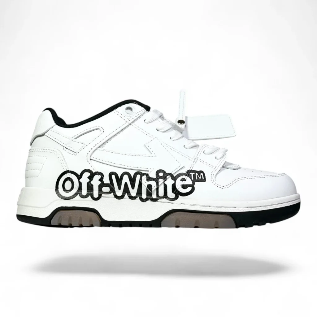 OFF-WHITE out of office white black logo