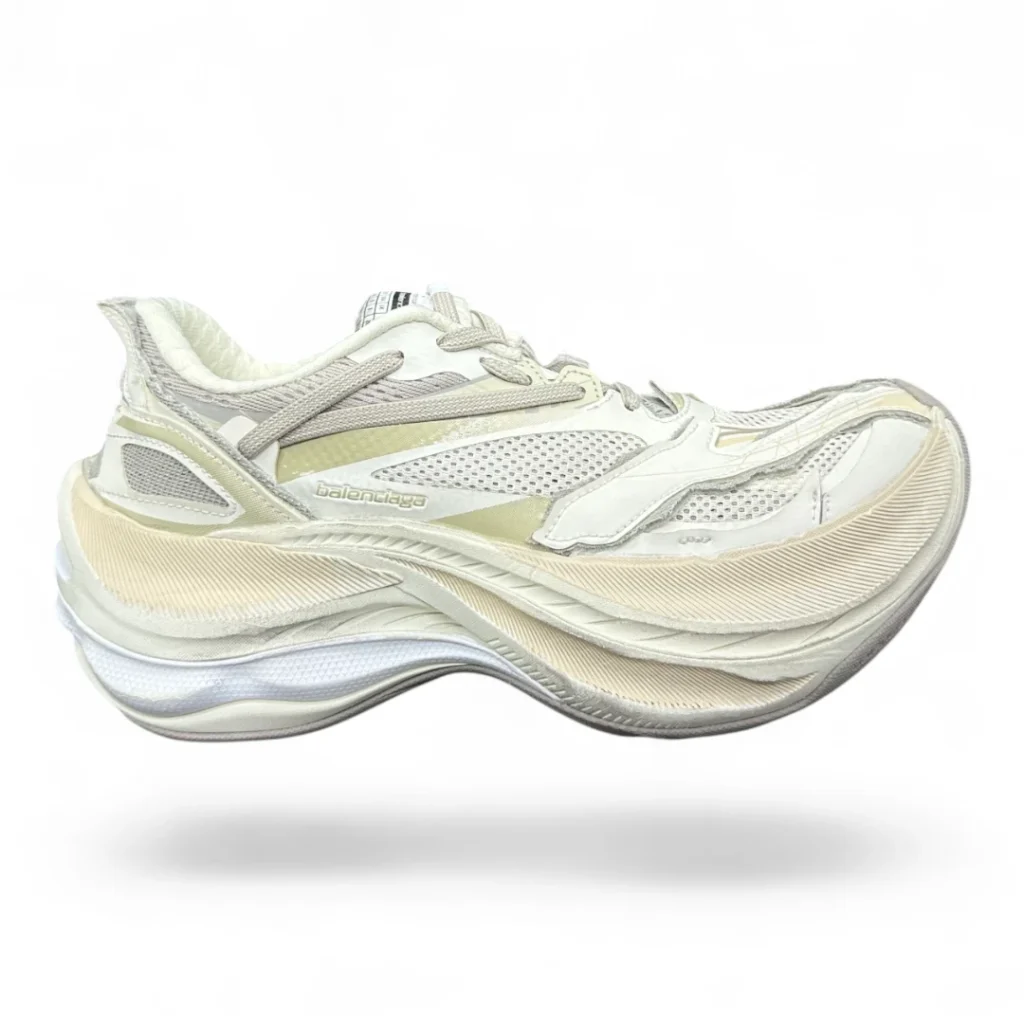 BALENCIAGA 10xl sneaker off white and cream