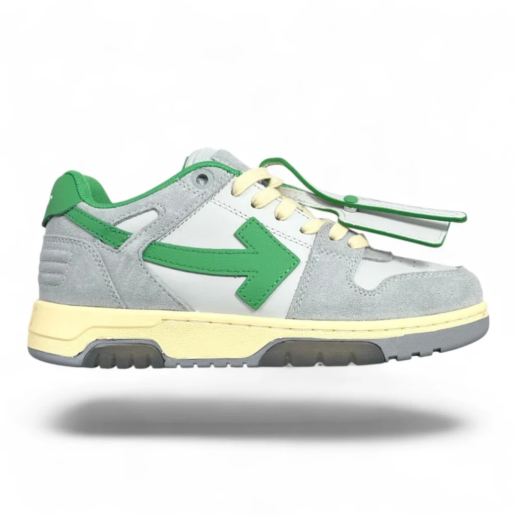 OFF-WHITE out of office grey green