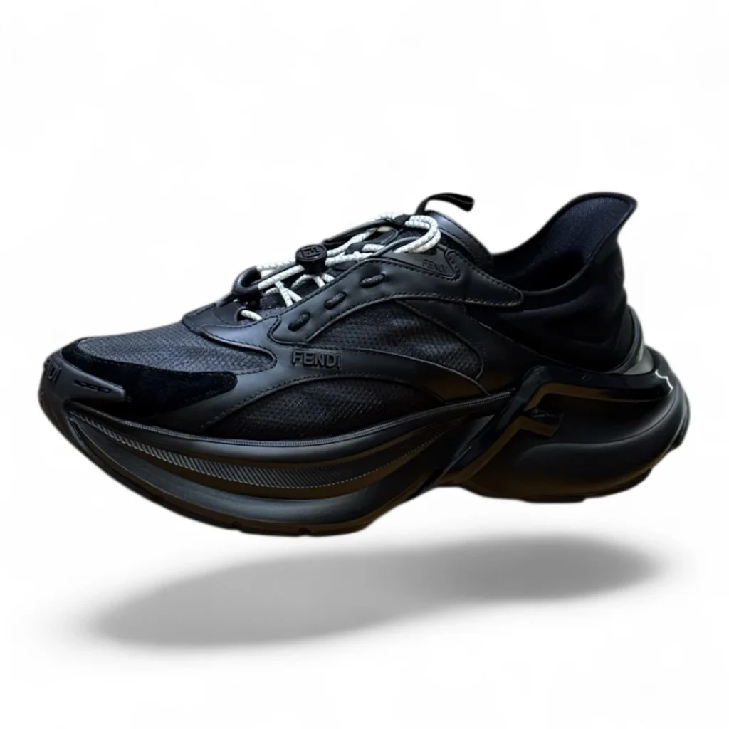FENDI flow sneaker black