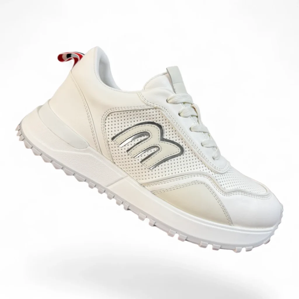MONCLER monaco m white and grey